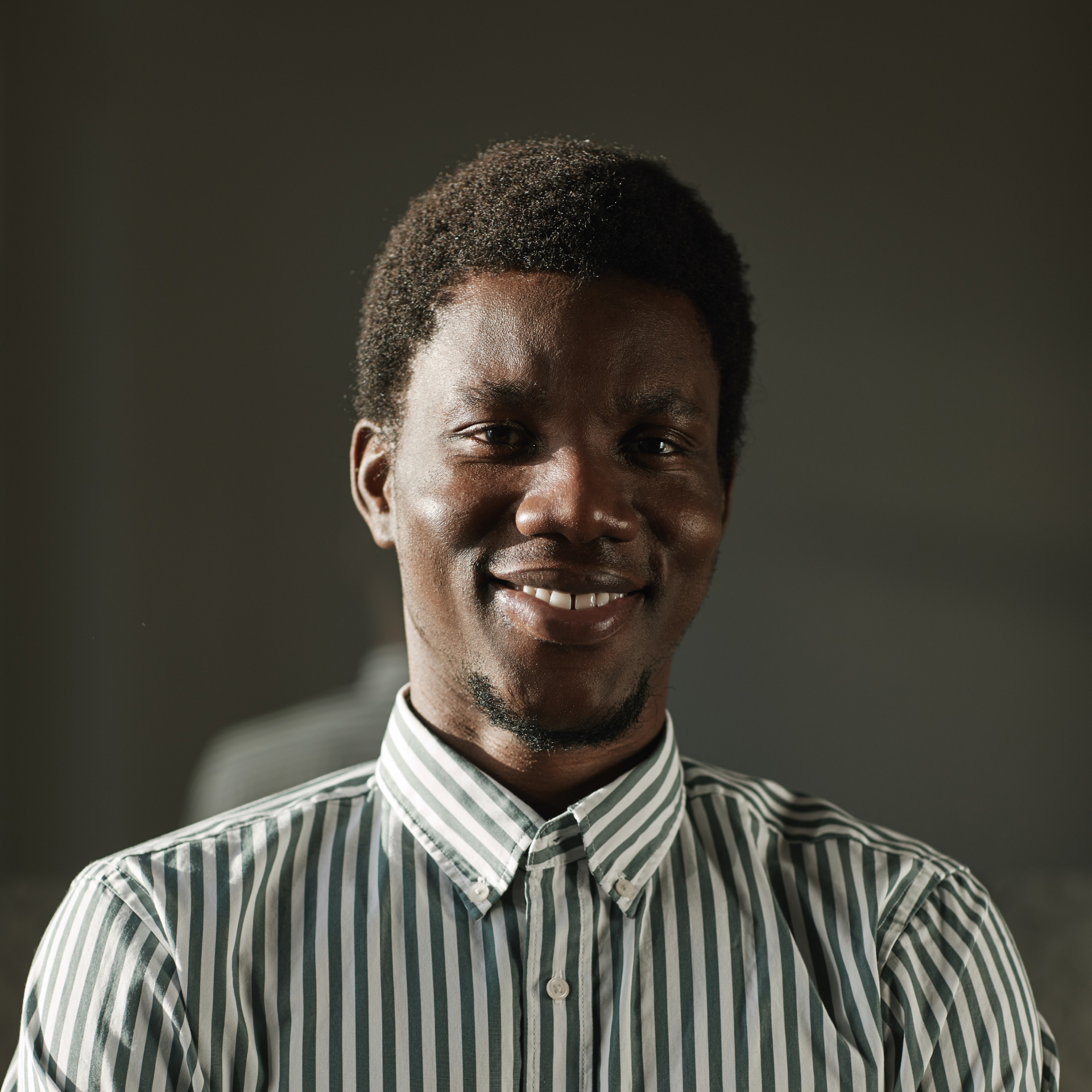 David Miller, a smiling client